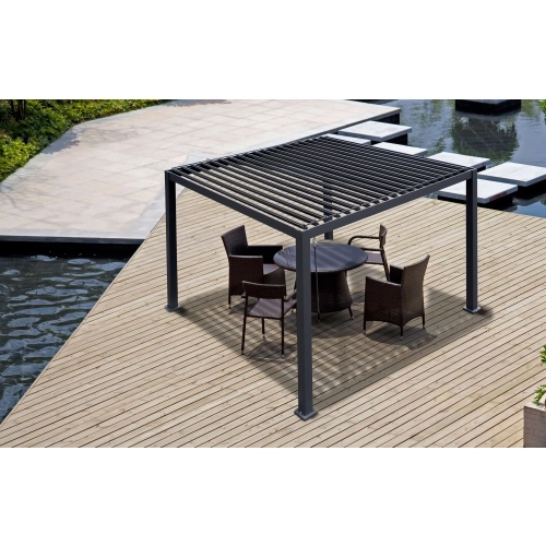 Pergola ogrodowa MIRADOR 88 Basic 3 x 3,6m Biały